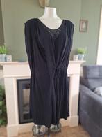 Athe Vanessa bruno jurk zwart wikkel look 44 46 gratis verz, Verzenden, Zwart, Maat 46/48 (XL) of groter, Zo goed als nieuw
