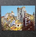 Ansichtkaart Hundertwasser Haus Wenen, Verzamelen, Ansichtkaarten | Buitenland, Ongelopen, Ophalen of Verzenden, Oostenrijk, 1980 tot heden