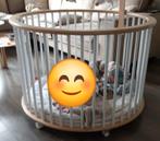 Ronde Bopita box wit, Kinderen en Baby's, Boxen, Ophalen, Gebruikt, Rond, In hoogte verstelbaar