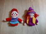 2 vingerpopjes met rood haar, Kinderen en Baby's, Speelgoed | Knuffels en Pluche, Ophalen of Verzenden
