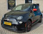Fiat 500 E 24kwh (bj 2014, automaat), Gebruikt, 4 stoelen, Zwart, Leder
