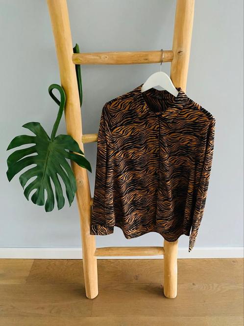 Blouse/ blousje/ bloes/ overhemd van Vero Moda, maat XL/42, Kleding | Dames, Blouses en Tunieken, Nieuw, Maat 42/44 (L), Bruin