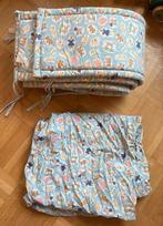 vintage IKEA bedbumper + hoeslaken ledikant, Hoeslaken of Sloop, Ophalen of Verzenden, Zo goed als nieuw, Jongetje of Meisje
