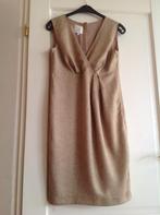 Mooie jurk met lurex van Inwear, maat L., Maat 38/40 (M), Beige, Ophalen of Verzenden, Zo goed als nieuw