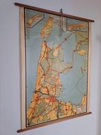Oude landkaart van Noord-Holland, Boeken, Atlassen en Landkaarten, Gelezen, Ophalen of Verzenden, Landkaart, 1800 tot 2000
