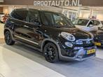 Fiat 500L 1.4-T-Jet Beats Edition Automaat Trekking, Airco,, Auto's, Fiat, Gebruikt, Zwart, 4 cilinders, Leder en Stof
