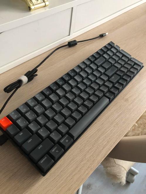 Keychron K4 - Mechanisch toetsenbord - Blue switches, Computers en Software, Toetsenborden, Gebruikt, Qwerty, Draadloos, Ergonomisch
