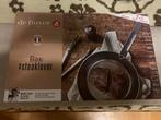 De Buyer steakpsn met accessoires, Huis en Inrichting, Keuken | Potten en Pannen, Ophalen of Verzenden, Nieuw, Gietijzer, Koekenpan of Braadpan