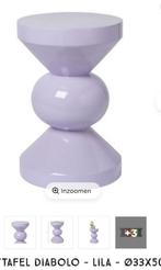 Bijzettafel Diablo Lila nieuw in doos, Huis en Inrichting, Krukjes, Ophalen, Nieuw, Kunststof