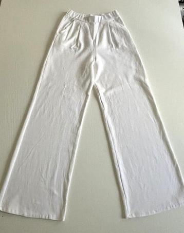 Z.G.A.N! Max Mara Leisure Canter broek plooien creme wit XS beschikbaar voor biedingen