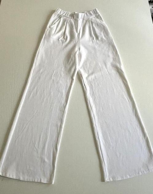 Z.G.A.N! Max Mara Leisure Canter broek plooien creme wit XS, Kleding | Dames, Broeken en Pantalons, Zo goed als nieuw, Maat 34 (XS) of kleiner