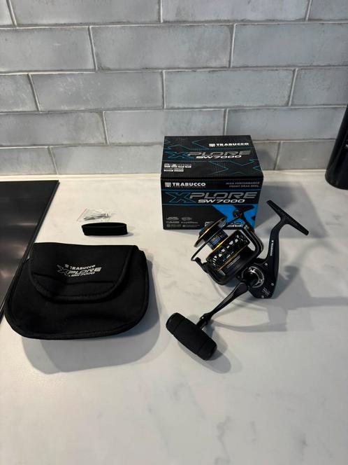 NIEUWE TRABUCCO XPLORE SW 7000  MEERVAL , NOORWEGEN, Watersport en Boten, Hengelsport | Zeevissen, Nieuw, Molen, Ophalen of Verzenden