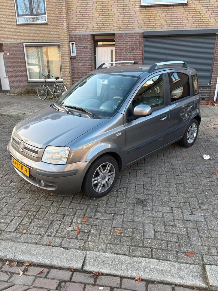 Fiat Panda 1.2 2010 Grijs, Auto's, Fiat, Particulier, Panda, Benzine, B, Hatchback, Handgeschakeld, Origineel Nederlands, Zilver of Grijs