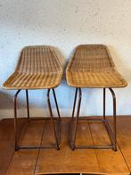 Set Rohe Noordwolde rotan krukjes krukken stoelen, Bruin, ?, ?, ?