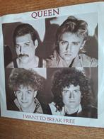 Queen - I Want To Break Free - Single, Cd's en Dvd's, Vinyl Singles, Ophalen of Verzenden, Gebruikt, Pop