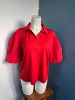 Expresso rode top pof-mouwen l cora, Kleding | Dames, Expresso, Maat 42/44 (L), Ophalen of Verzenden, Zo goed als nieuw