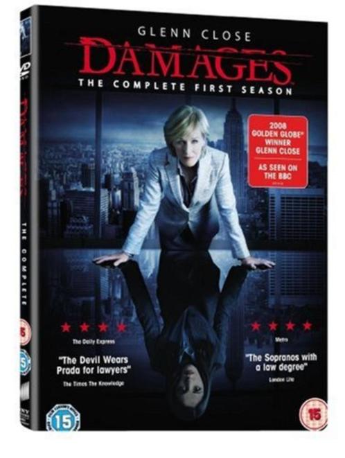 Glenn Close in 'Damages' (1e seizoen), import, nieuw, Cd's en Dvd's, Dvd's | Tv en Series, Nieuw in verpakking, Thriller, Vanaf 16 jaar