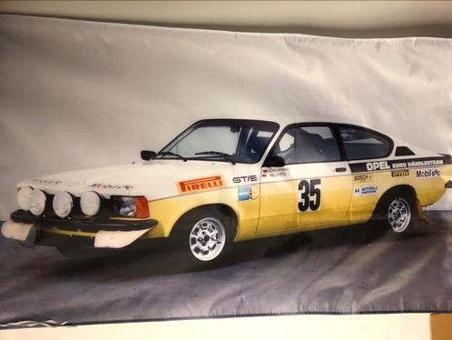 Vlaggen met opel manta opel kadett nieuw, Verzamelen, Automerken, Motoren en Formule 1, Nieuw, Auto's, Ophalen of Verzenden