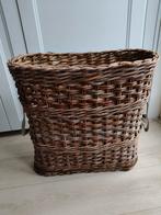 Landelijke rieten mand - 54x52x24 cm, Ophalen, Overige materialen, Gebruikt, 50 tot 100 cm