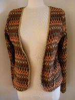 AMBIKA colbert bruin oranje goud streep maat L - nieuw -, Maat 38/40 (M), Bruin, Nieuw, Ophalen of Verzenden