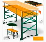 Biertafel Hout, Ophalen of Verzenden, Gebruikt, Rechthoekig, Hout