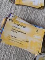 Oude Trein- & Buskaartjes (2008-2012), Ophalen of Verzenden, Gebruikt, Trein, Kaart of Prent