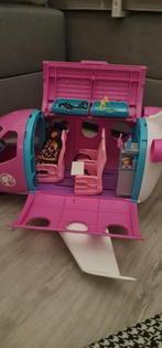 Barbie Vliegtuig met Pop & Accessoires, Kinderen en Baby's, Speelgoed | Poppen, Ophalen, Zo goed als nieuw, Barbie