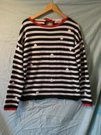 Gestreepte trui mt L, Kleding | Dames, Truien en Vesten, Wit, Maat 42/44 (L), ECD, Ophalen of Verzenden