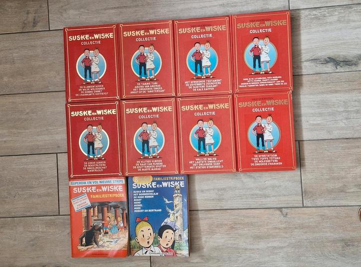 8 x gebonden stripbkn+ 2 vakantiebkn Suske en Wiske, Boeken, Stripboeken, Zo goed als nieuw, Meerdere stripboeken, Ophalen of Verzenden
