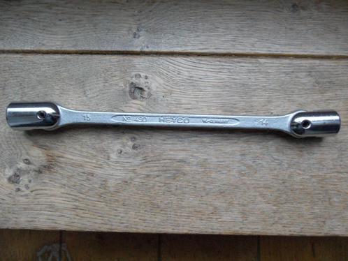 Heyco No 490 kniesleutel 14 15 20 22, Auto diversen, Autogereedschap, Zo goed als nieuw, Ophalen of Verzenden