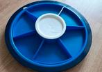 Serveerschaal van Tupperware en schenkkan, Ophalen of Verzenden, Zo goed als nieuw, Crème, Schaal