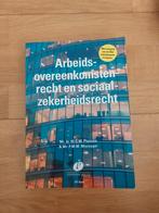 Arbeidsovereenkomstenrecht en Sociaal Zekerheidsrecht boek, Boeken, Nieuw, Ophalen of Verzenden, WO, Mr. dr. W.G.M. Plessen & Mr. P.M.M. Massuger