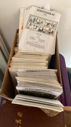 Enorme doos met eerstedagbladen begin tot 350 nr, Postzegels en Munten, Postzegels | Nederland, Ophalen