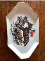 Schaaltje met jacht tafereel limoges porselein, Antiek en Kunst, Antiek | Wandborden en Tegels, Ophalen