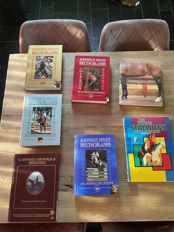 Hengsten boeken, stempelhengsten beschikbaar voor biedingen