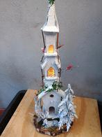 Te koop leuk kerkje met verlichting hoogte is ongeveer 80 cm, Diversen, Kerst, Ophalen, Zo goed als nieuw