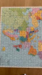 Puzzel 500 stukjes  Politieke kaart van Europa, Ophalen of Verzenden, 500 t/m 1500 stukjes, Gebruikt