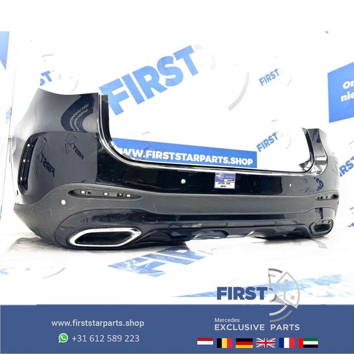 W254 GLC AMG ACHTERBUMPER X254 A2548857600 C254 ZWART WIT GR, Auto-onderdelen, Carrosserie en Plaatwerk, Bumper, Mercedes-Benz