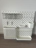 Skadis ophangbord, Huis en Inrichting, Woonaccessoires | Memoborden, Ophalen, Zo goed als nieuw
