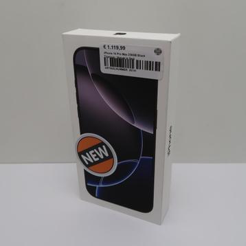 iPhone 16 Pro Max 256GB Black Titanium | Nieuw in Seal beschikbaar voor biedingen