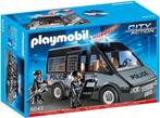 Playmobil 6043 Politie celwagen, Ophalen of Verzenden, Gebruikt, Complete set