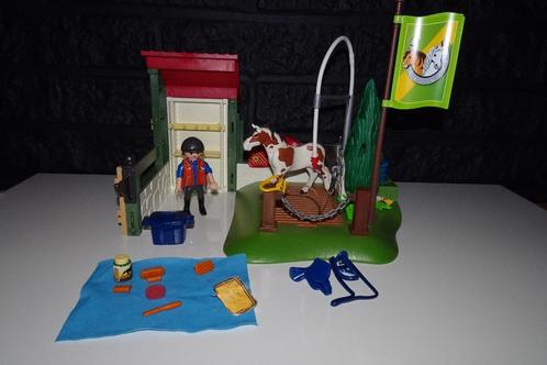 17 Manege paardenwasplaats 6929, Kinderen en Baby's, Speelgoed | Playmobil, Gebruikt, Ophalen of Verzenden