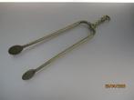 Antiek koperen kooltjestang 25 cm, Antiek en Kunst, Ophalen of Verzenden