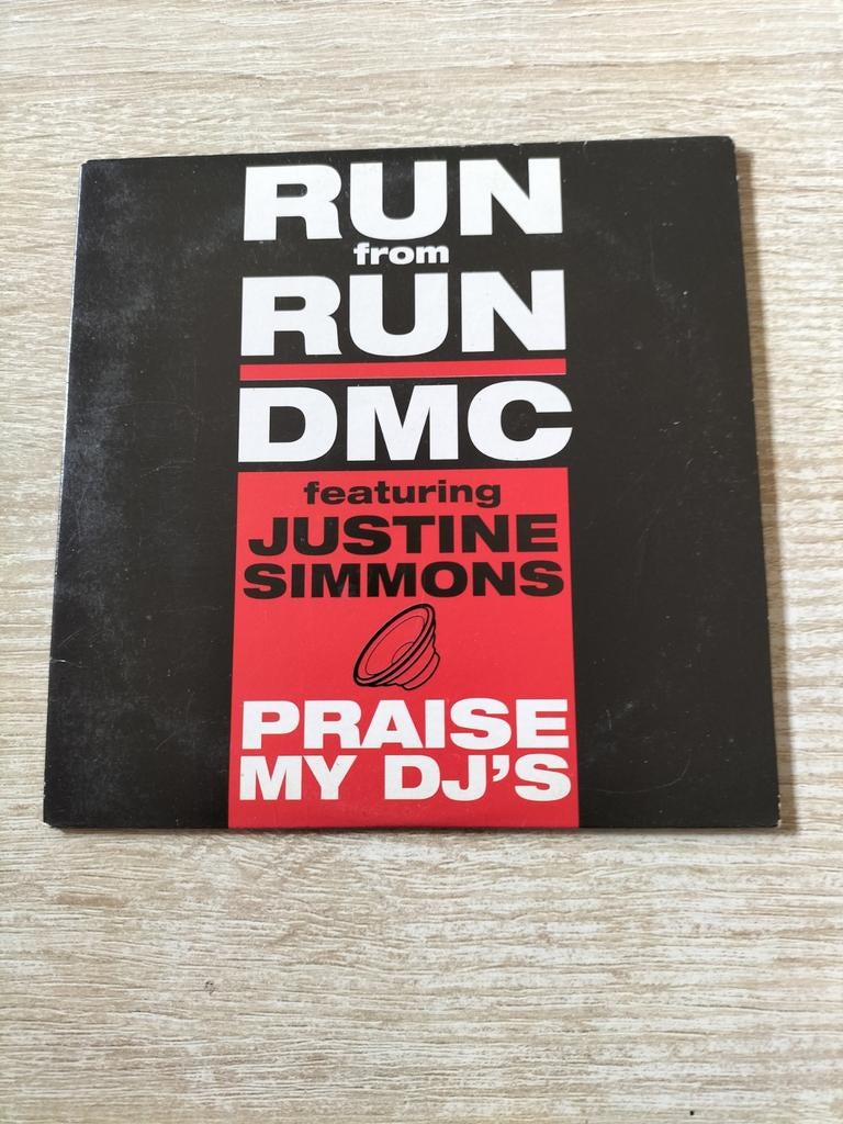 Run from run dmc - praise my dj's, Ophalen of Verzenden, Hiphop en Rap