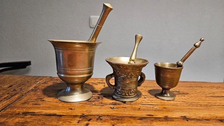 Vijzel, Antiek en Kunst, Antiek | Koper en Brons, Koper, Ophalen