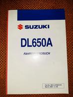 Duitse Handleiding; Suzuki DL650A, Motoren, Handleidingen en Instructieboekjes, Suzuki