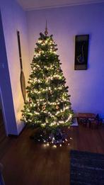 Mooie complete kerstboom te koop incl. verlichting, Diversen, Kerst, Ophalen, Gebruikt
