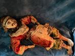 Zeer grote oude antieke Marionette van hout rond 1900 70cm, Antiek en Kunst, Antiek | Speelgoed, Ophalen of Verzenden
