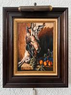 Prachtig schilderij ‘stilleven met wild’, Antiek en Kunst, Kunst | Schilderijen | Klassiek, Ophalen of Verzenden