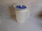 Tupperware Schenkkan 1 ltr. Transparant Blauw, Huis en Inrichting, Keuken | Tupperware, Ophalen of Verzenden, Zo goed als nieuw
